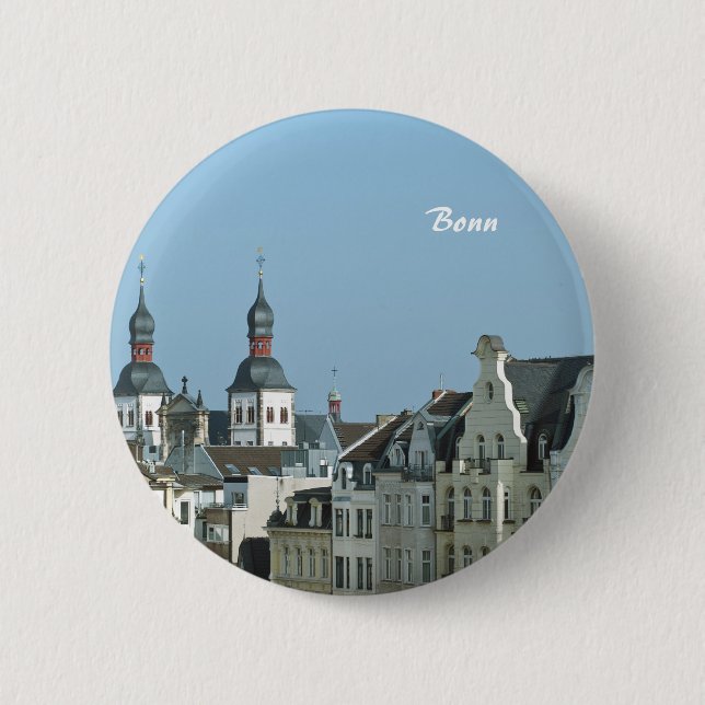 Chapa Redonda De 5 Cm Bonn (Anverso)