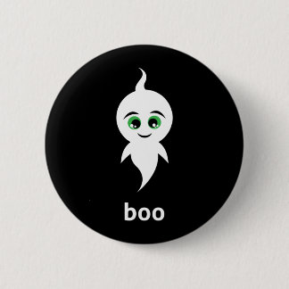 Chapa Redonda De 5 Cm Boo el fantasma