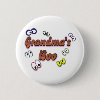 CHAPA REDONDA DE 5 CM BOO EYES GRANDMA