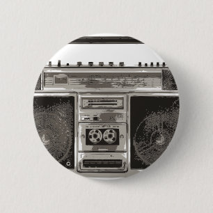 Chapa Redonda De 5 Cm Boombox
