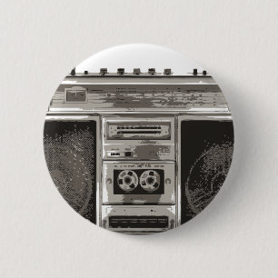 Chapa Redonda De 5 Cm Boombox