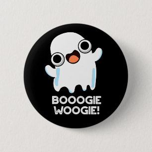 Chapa Redonda De 5 Cm Booogie Woogie Funny Music Ghost Pun Dark BG