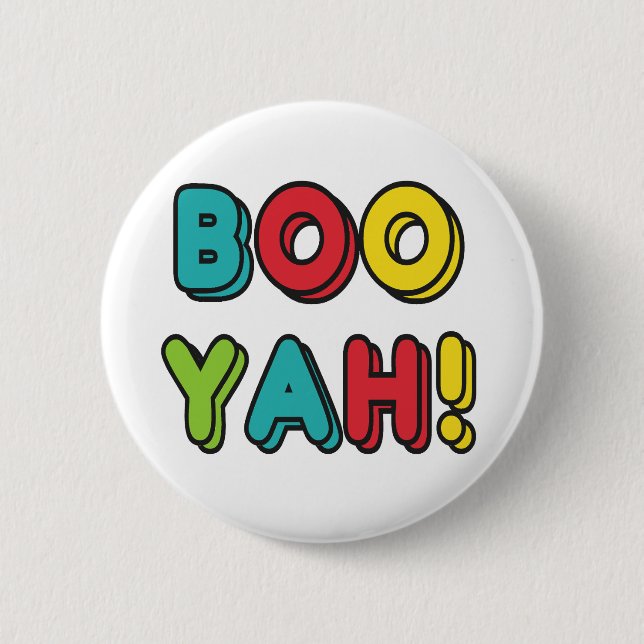 Chapa Redonda De 5 Cm ¡Booyah! (Anverso)