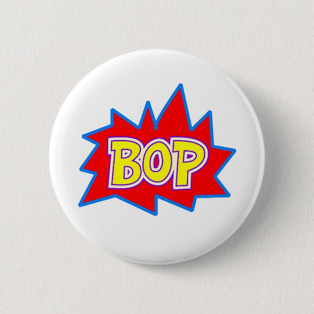 Chapa Redonda De 5 Cm Bop (Anverso)