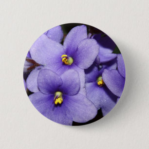 Chapa Redonda De 5 Cm Boquet violeta
