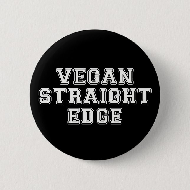 Chapa Redonda De 5 Cm Borde recto vegano (Anverso)