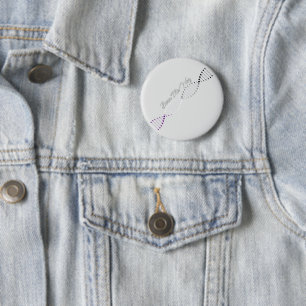 Chapa Redonda De 5 Cm Born This Way ACE - Orgullo Asexual ADN