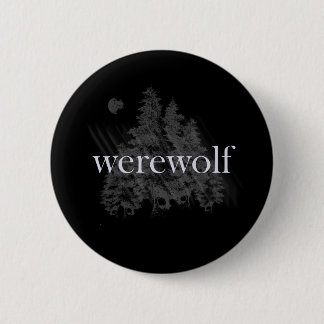 Chapa Redonda De 5 Cm Bosque Werewolf