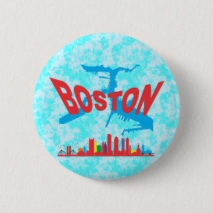 Chapa Redonda De 5 Cm Boston