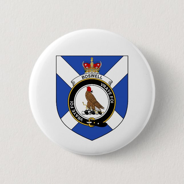 Chapa Redonda De 5 Cm Boswell (Anverso)