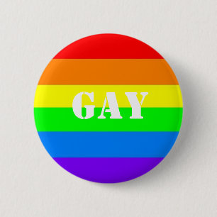Chapa Redonda De 5 Cm ¡Botón del orgullo gay!