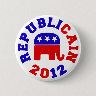 Chapa Redonda De 5 Cm Botones 2012 de la elección de Republicain Herman