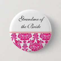 botones de boda de damasco rosa