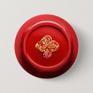 Chapa Redonda De 5 Cm Botones de diseñador