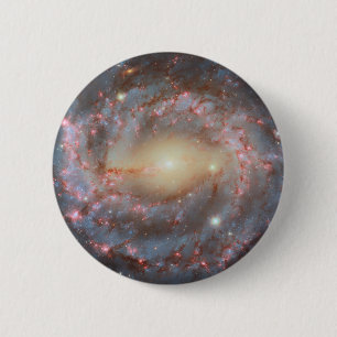 Chapa Redonda De 5 Cm Botones de Galaxia Espiral