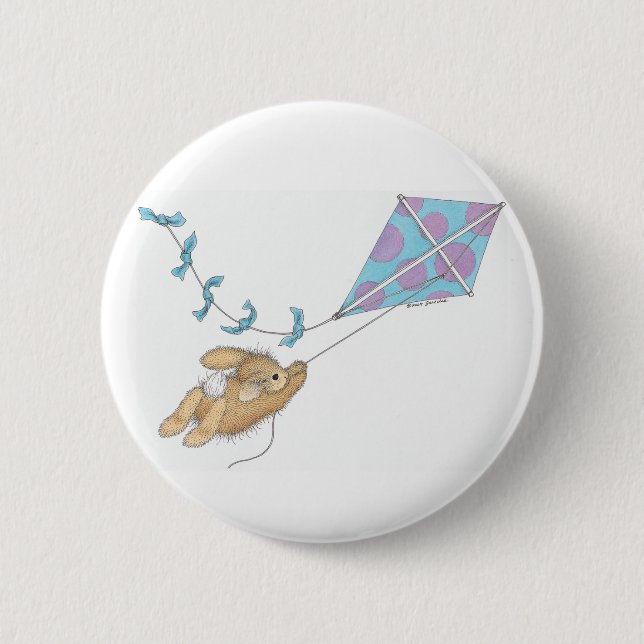 Chapa Redonda De 5 Cm Botones de HappyHoppers® (Anverso)