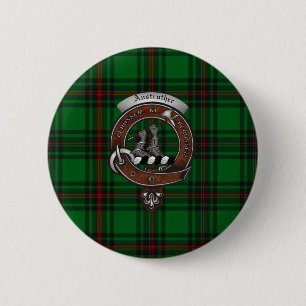 Chapa Redonda De 5 Cm Botones de la insignia del clan Anstruther