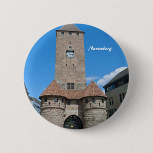 Chapa Redonda De 5 Cm Botones de Nuremberg