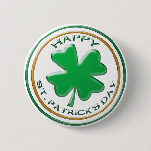 Chapa Redonda De 5 Cm Botones del día del St Patricks
