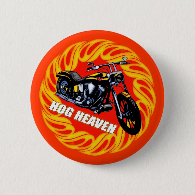 Chapa Redonda De 5 Cm Botones del motorista (Anverso)