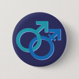 Chapa Redonda De 5 Cm Botones gay de Transmen
