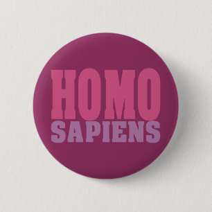 Chapa Redonda De 5 Cm Botones HOMO SAPIENS