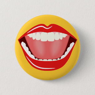 Chapa Redonda De 5 Cm Botones redondos divertidos para reír al humor bo