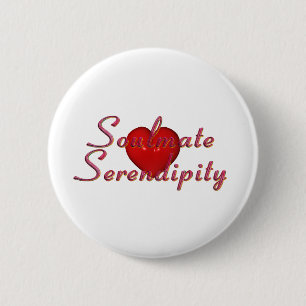 Chapa Redonda De 5 Cm Botones Serendipity Soulmate