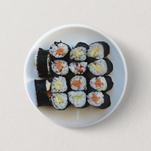 Chapa Redonda De 5 Cm botones sushi