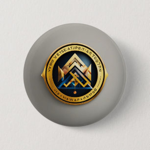 Chapa Redonda De 5 Cm Botones y parches > Botones