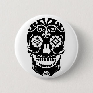 Chapa Redonda De 5 Cm Bottom Sugar Skull