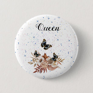 Chapa Redonda De 5 Cm Bouquet floral blooming garden