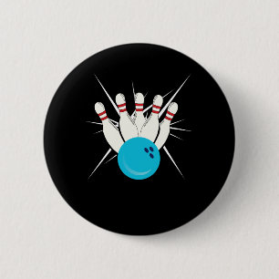 Chapa Redonda De 5 Cm Bowling Bliss