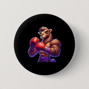 Chapa Redonda De 5 Cm Boxeador de boxeo Kickboxer Mma Combate Sp