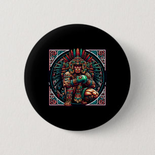 Chapa Redonda De 5 Cm Boxeo México Gracioso Estilo Vintage Mexicano Boxi