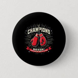 Chapa Redonda De 5 Cm Boxeo Soy Boxer
