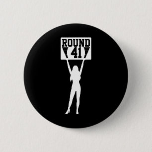 Chapa Redonda De 5 Cm Boxer Bday de 41 años de edad Boxer Boxeo de 41 añ