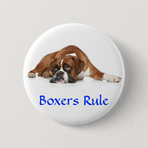 Chapa Redonda De 5 Cm Boxers Regla Pin