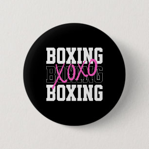 Chapa Redonda De 5 Cm Boxing Boxing Boxing