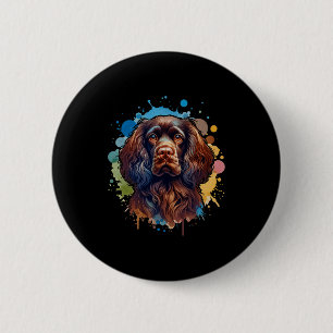 Chapa Redonda De 5 Cm Boykin Spaniel Perro Arte Comfort Colors Adulto Ho
