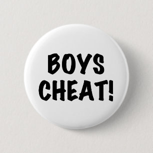 Chapa Redonda De 5 Cm Boys Cheat