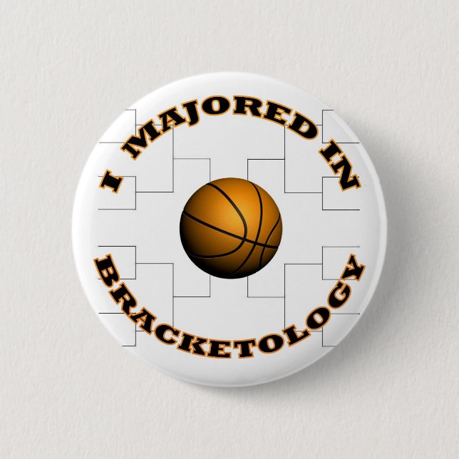 Chapa Redonda De 5 Cm Bracketology 2 (Anverso)