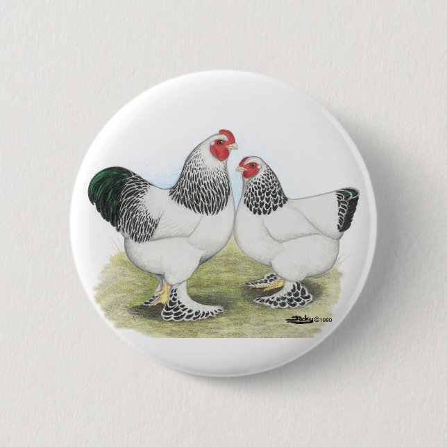 Chapa Redonda De 5 Cm Brahma:  Light2 (Anverso)