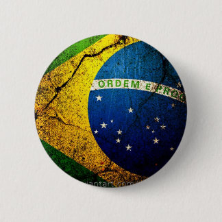 Chapa Redonda De 5 Cm brazilian_flag_