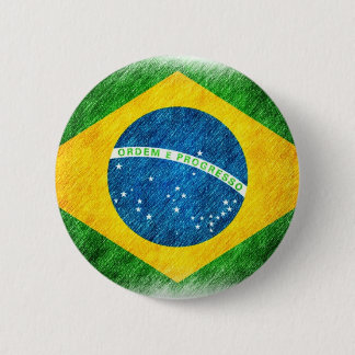 Chapa Redonda De 5 Cm Brazilian_Flag_Pencil_Painting