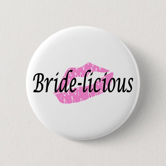 Chapa Redonda De 5 Cm Bridelicious (Anverso)