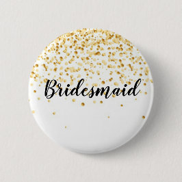 Chapa Redonda De 5 Cm Bridesmaid