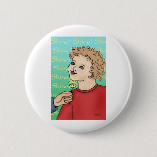 Chapa Redonda De 5 Cm ¡Brilla!