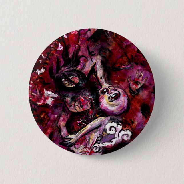 Chapa Redonda De 5 Cm Broche detrás (Anverso)