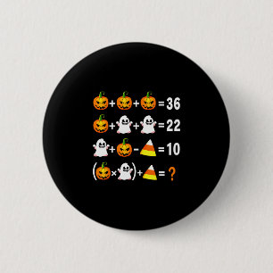 Chapa Redonda De 5 Cm Broma 67 Meme Calabaza Fantasma Profesor de Matemá